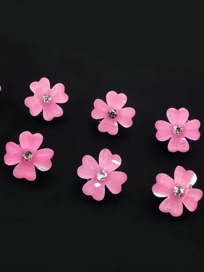 Multi-Color Floral Hairpin