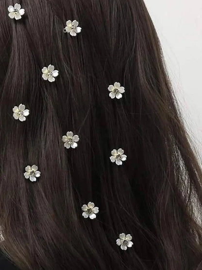 Multi-Color Floral Hairpin