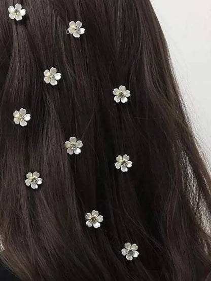 Multi-Color Floral Hairpin
