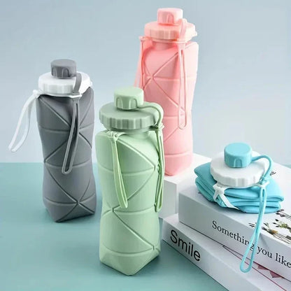 Folding Silicon Water Bottle