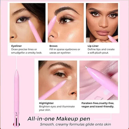4-in-1 Makeup Pen - Long Lasting and sweat proof