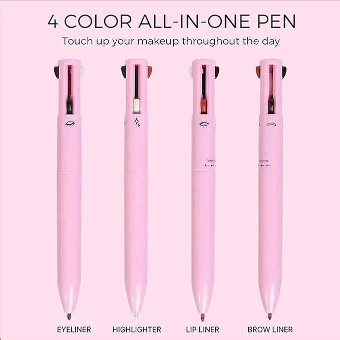 4-in-1 Makeup Pen - Long Lasting and sweat proof