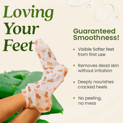 WILDGLOW Peeling Foot Mask