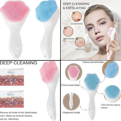 Silicone Facial Cleansing Brush (Imported)
