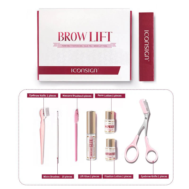 DIY Brow Lamination Eyebrow Kit 45-60 Days ICONSIGN Professional Beauty Makeup Tool