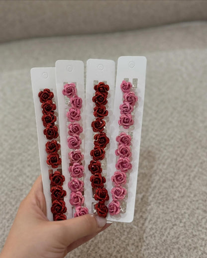 Shiny Red Rose locks