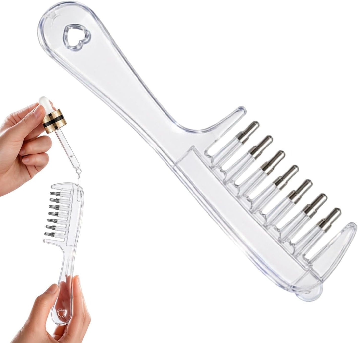 2-in-1 Scalp Oil Dispenser Comb