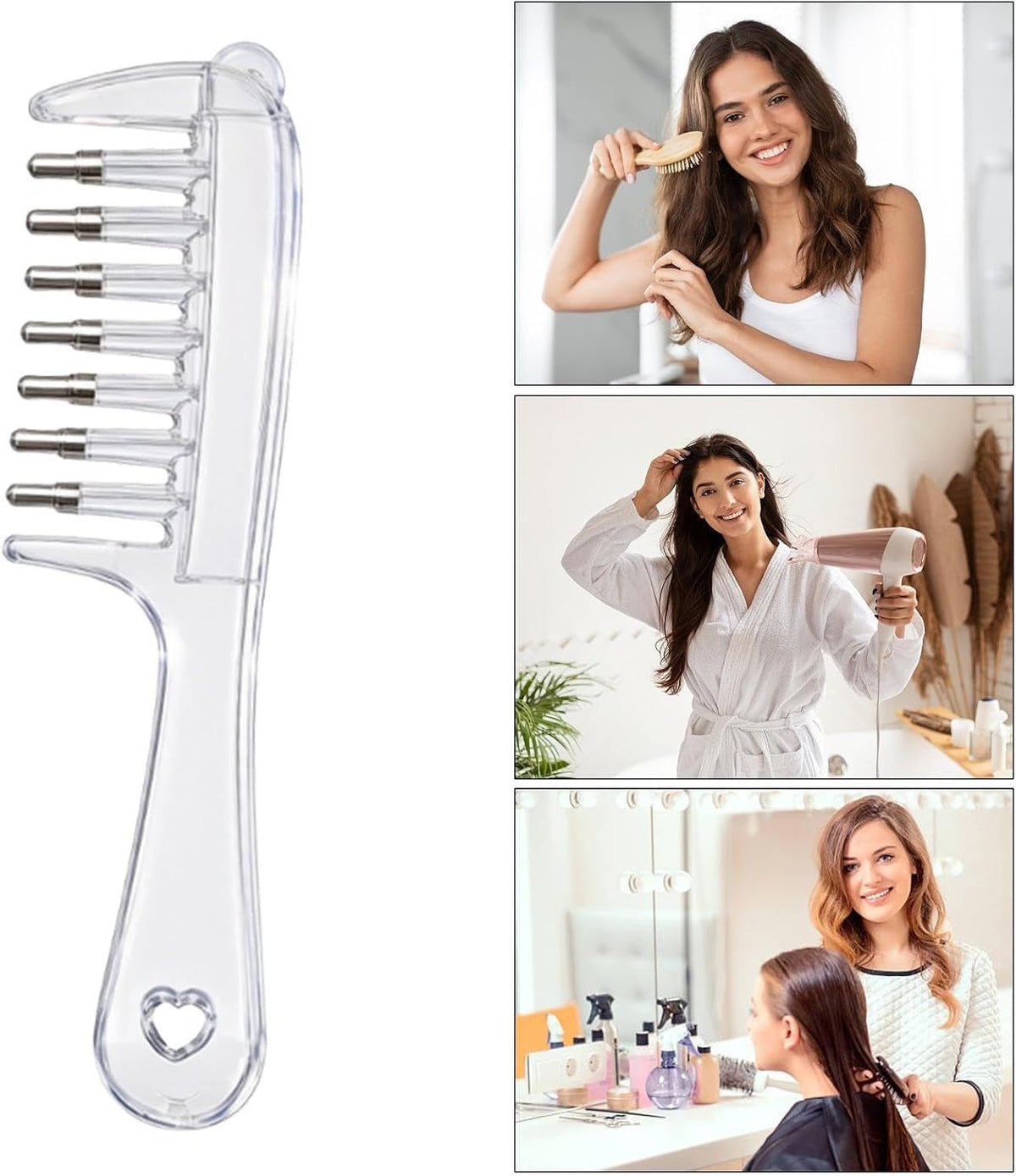 2-in-1 Scalp Oil Dispenser Comb