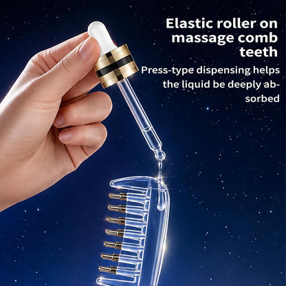 2-in-1 Scalp Oil Dispenser Comb